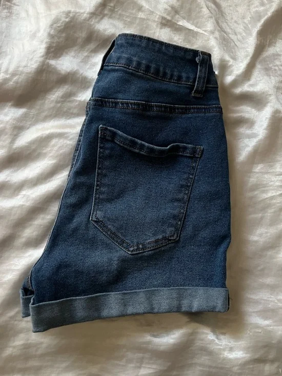 refuge Dark Blue MIAMI Denim Shorts - Picture 3 of 3